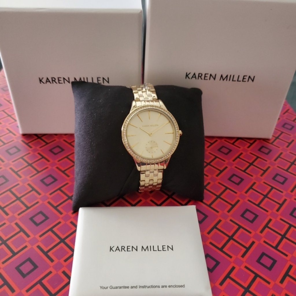 Karen Millen Luxury Watch With Box
